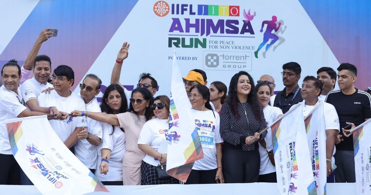 JITO Ahimsa Run Powered By Torrent Group Marks Its Entry into the Guinness Book of World Records